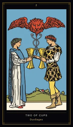 Two of Cups Two of Cups