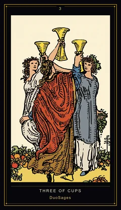 Three of Cups Three of Cups