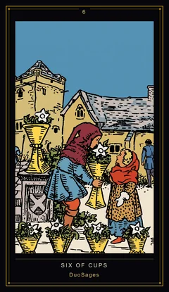Six of Cups Six of Cups