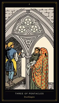 Three of Pentacles Three of Pentacles