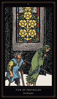 Five of Pentacles Five of Pentacles