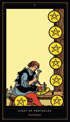 Eight of Pentacles Eight of Pentacles