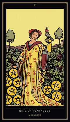 Nine of Pentacles Nine of Pentacles