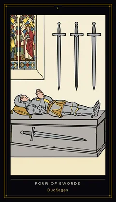 Four of Swords Four of Swords