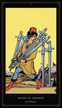 Seven of Swords Seven of Swords