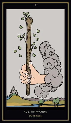 Ace of Wands Ace of Wands
