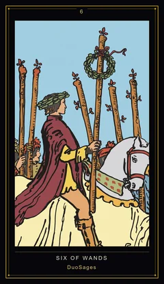Six of Wands Six of Wands
