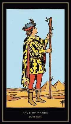 Page of Wands Page of Wands